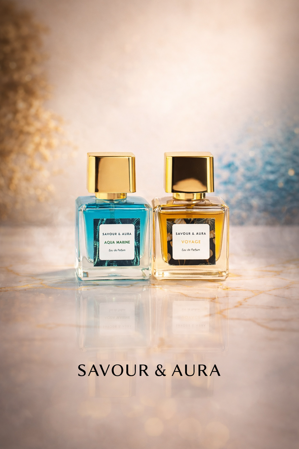 Luxury Perfume Combo | Aqua Marine & Voyage | Premium Eau De Parfum 2x30ml